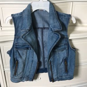 denim vest